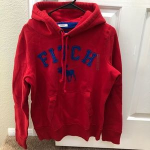 Abercrombie & Fitch Men’s Small Red Sweatshirt